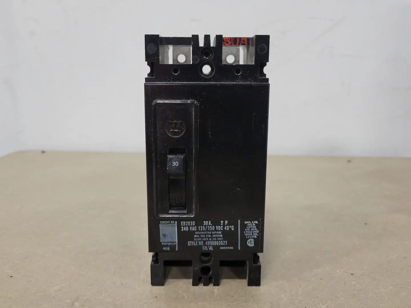 USED WESTINGHOUSE EB2030