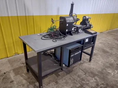 12" WELDLOGIC MODEL CWT-12 TIG WELDING LATHE, WITH WELDLOGIC AWS-150 CONTROLLER: YOBRO #24403