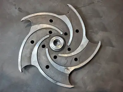 5-Vane Pump Impeller 316SS, 1.5x3-13, 046435