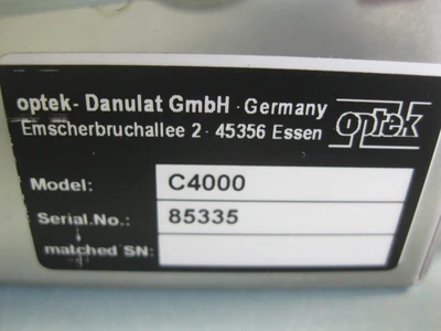 Used Optek AF46, C4000 Misc Electrical & Power Parts New Hampshire US | Bitter End Trading #1452879
