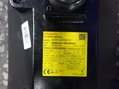 Used 2018 FANUC AI SR30/3000B / A06B2041B605#0042 Motors (misc) Ohio US | HGR 24 #1289708