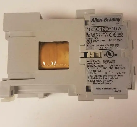 Used ALLEN-BRADLEY 100-C12D10 PLC Contactors | ND Industrial Surplus #1223085