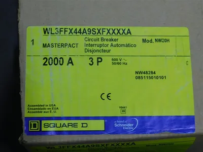 USED SQUARE D NW 20 H