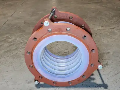 PTFE Expansion Joint Flange Pattern Gyrator 445-BD, 10"x8"