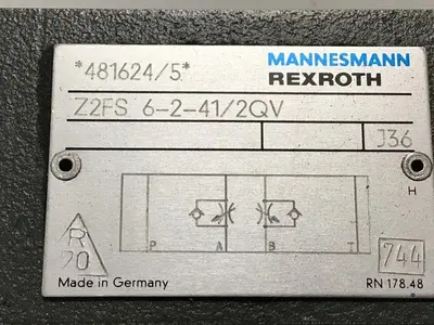 USED REXROTH Z2FS62412QV