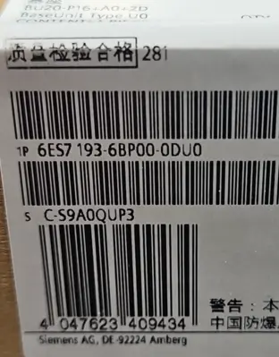 USED Siemens Siemens 6ES7 193-6BP00-0DU0