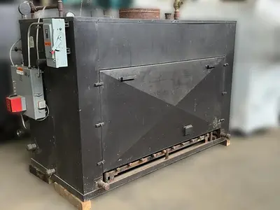 50 HP Parker Industrial Steam Boiler – 1988 Model 100 PSI