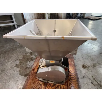 Used Key Technology Stainless Steel Rotary Feeder w/ Hopper