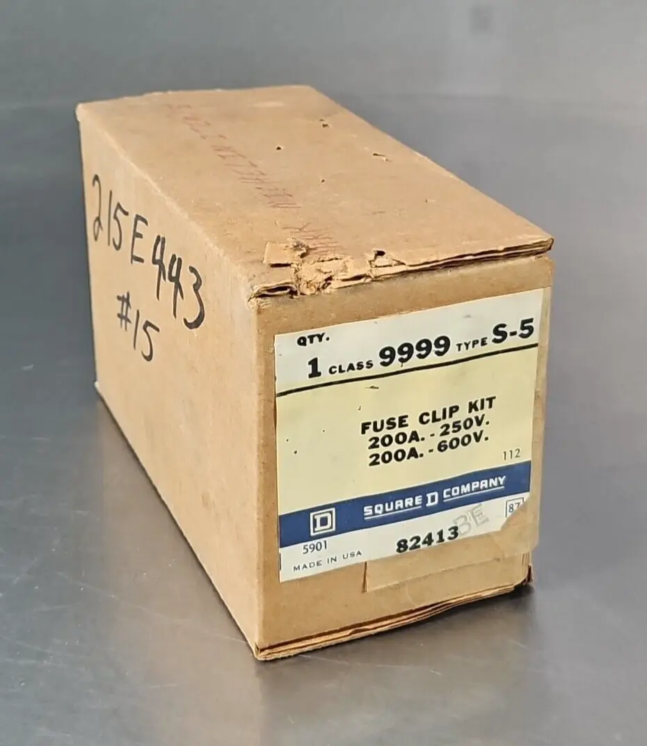 Square D 5901 Fuse Clip Fuse class9999 typeS-5 (BIN433)