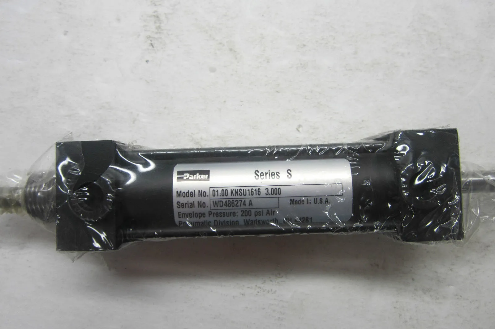 NEW PARKER 01.00-KNSU1616-3.000 CYLINDER 0100KNSU16161000