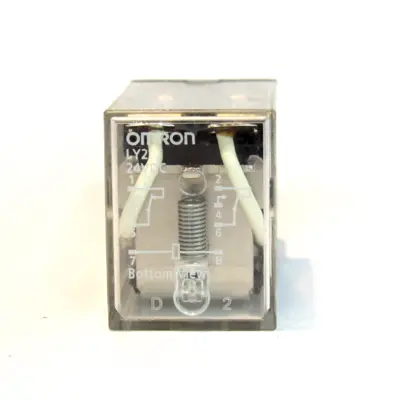 Omron LY2 Ice Cube Relay, 24V DC, Used