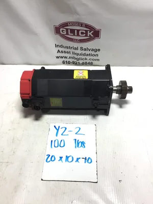 Fanuc a22/2000 AC Servo Motor 157V 15A 133Hz 3Phase 3,8kW Cont