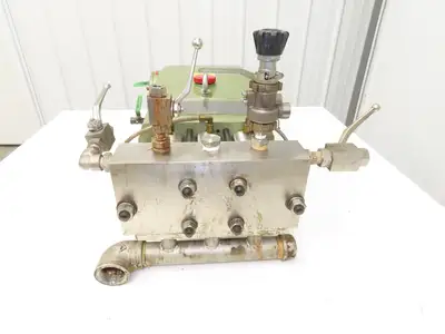 Arimitsu C-25200SW3E Stainless Triplex Plunger Pump 45.7L/min 2842psi 18.4kw