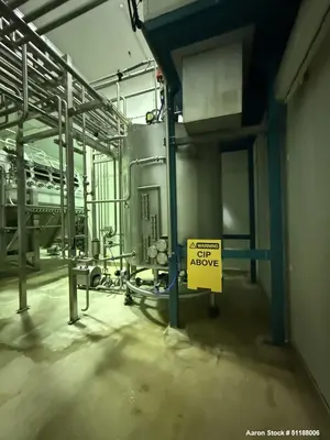 Used Complete Lipids Production Plant – Evaporator, Alfa Laval Disc Centrifuge, Centritherm & Tanks