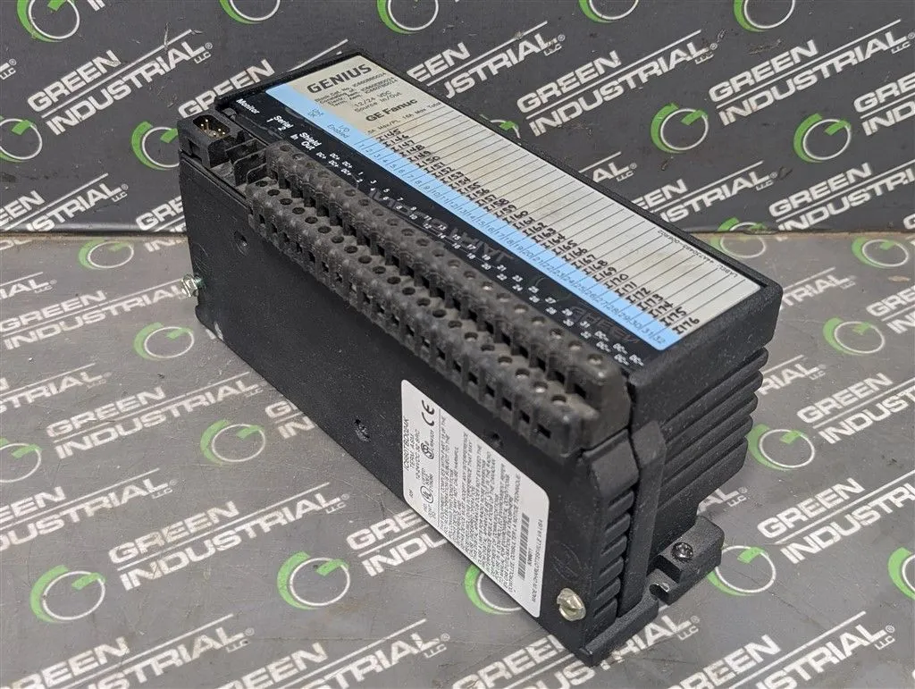 GE Fanuc IC660TBD024K Genius 12/24VDC Source Input / Output Module Used