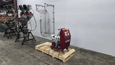 9.7" x 10" Wittmann Knife-Mill Auger Granulator, 9.24 HP