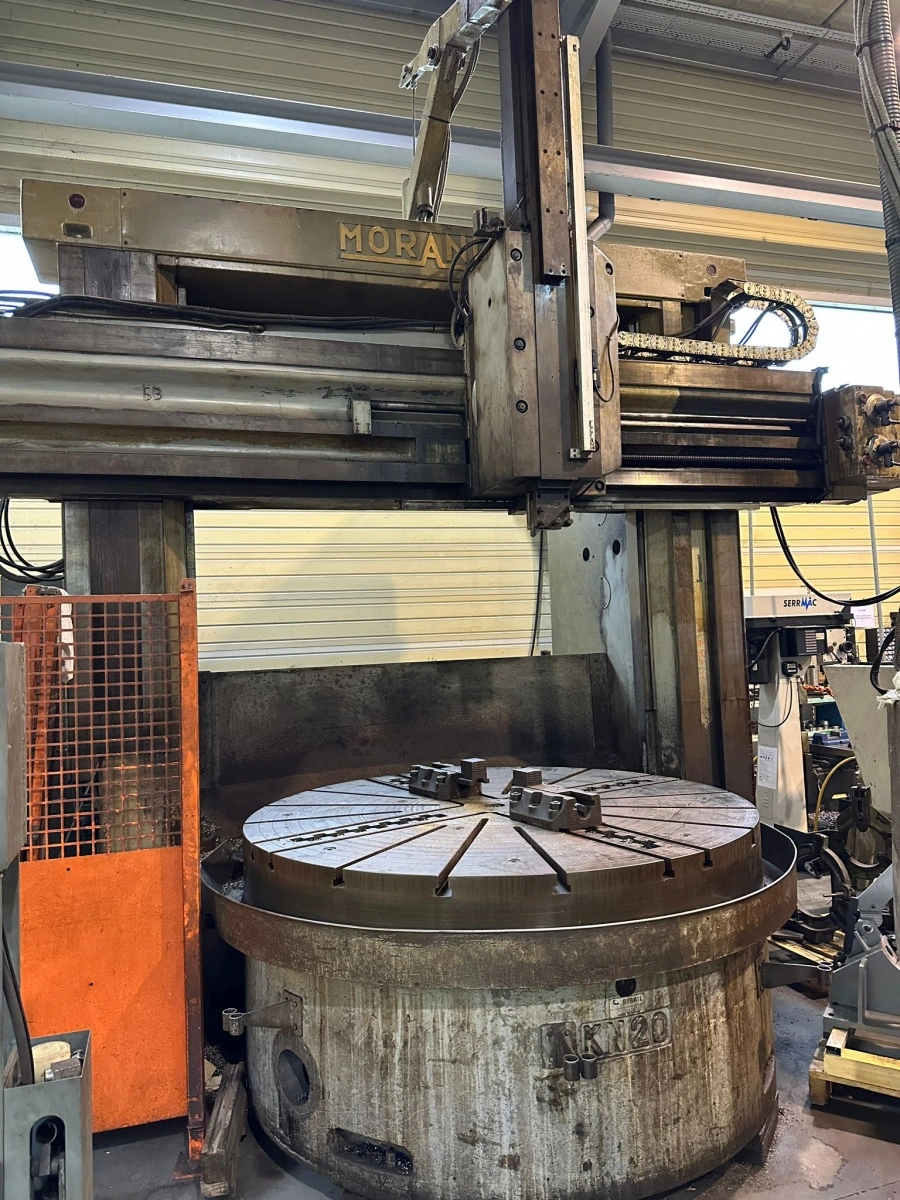 MORANDO Vertical Turning Lathe, in good used condition, POA