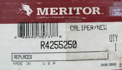 NEW MERITOR R4255250 BRAKE CALIPER