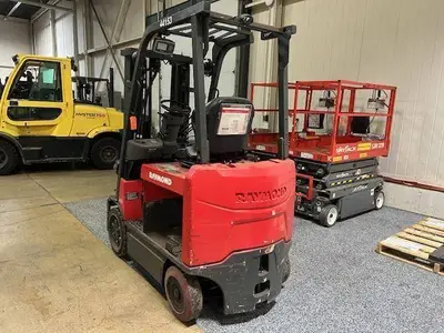 Used RAYMOND 4750C50S 4-Wheel Sit down Electric Counterbalance Forklifts Illinois US | Somerset Equipment Sales #1546156