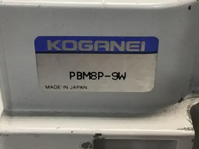 Used KOGANEI PBM8P-9W Valves/Fittings Michigan US | Ideal Machinery #1311401