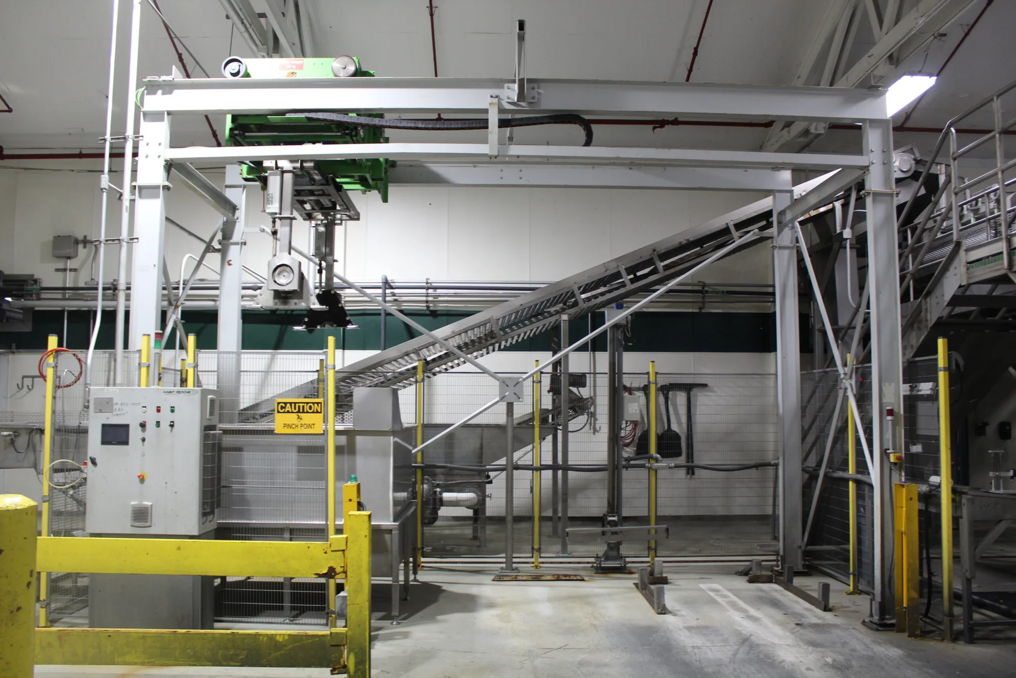 Whole Apple Receiving System