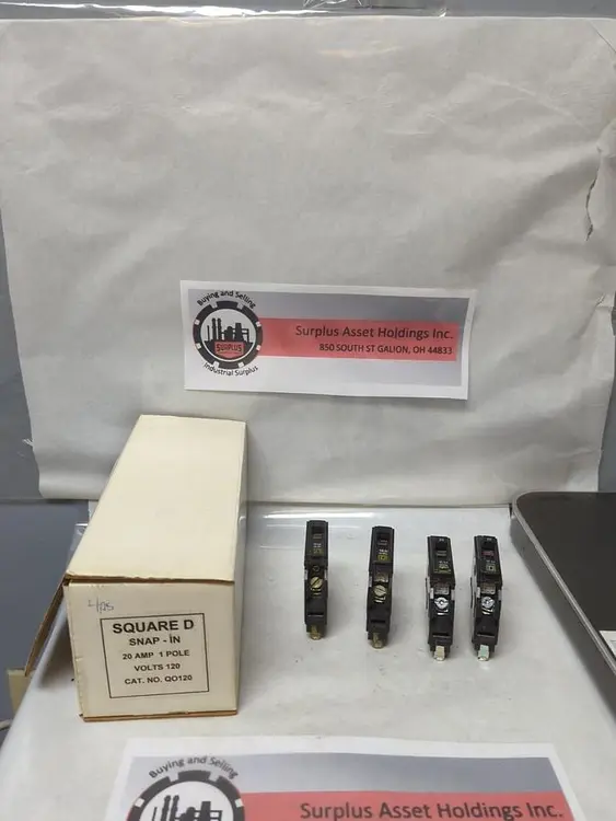 Used SQUARE D QO120 Switchgears Ohio US | Surplus Asset Holdings #1185615
