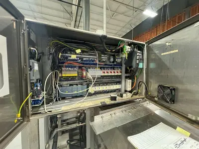 Used Bottling Line – GAI Rotary Filler, APE Packers, ROPP Capper, Case Sealer