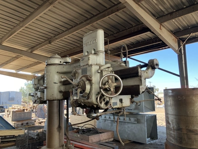 4ft x 11" Carlton Radial Arm Drill #4225