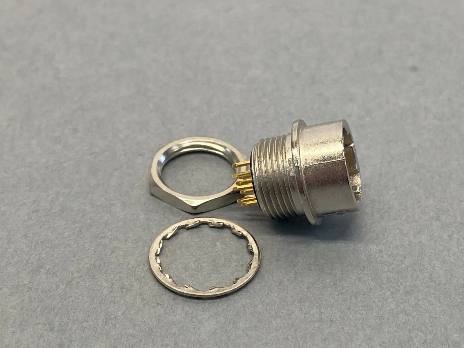 HR10A-10R-12PB(72) | Hirose Electric  12 Position Connector Receptacle Shell 10 - New