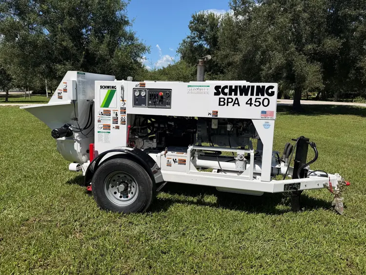 Used 2000 SCHWING BPA 450 Concrete Pumps Colorado US | Concrete Pump Depot #1468925