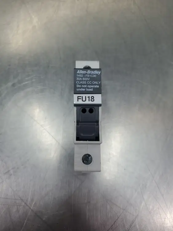 Used Allen-Bradley 1492-FB1C30 Fuse Holder, 30A, 600V PLC Processors | Palmetto Automation #1155804