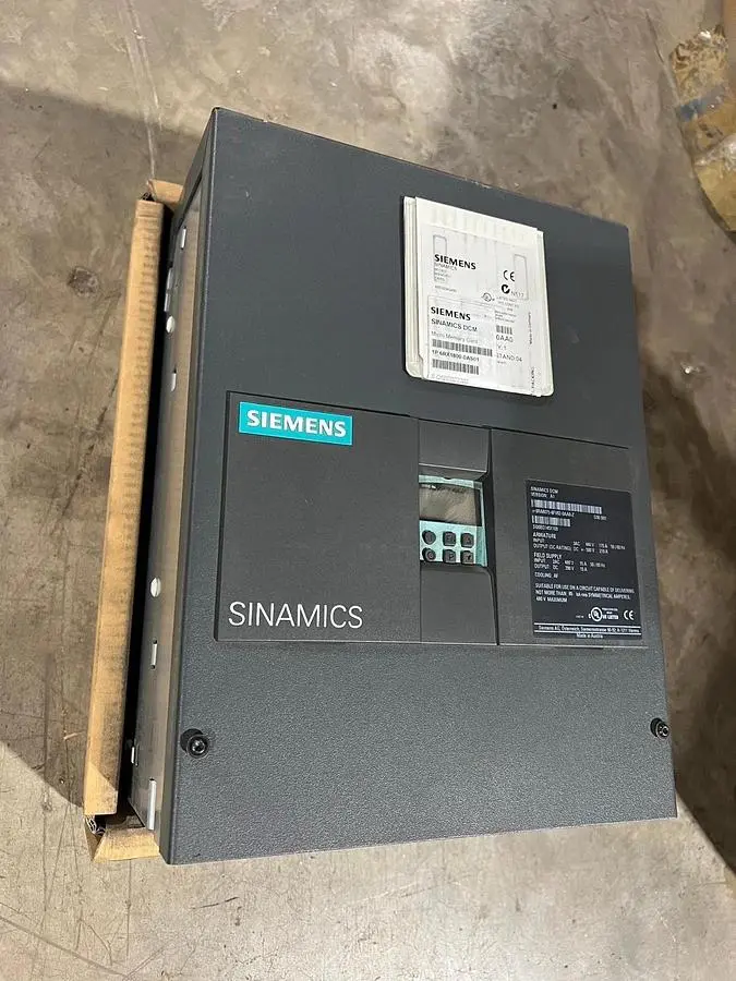 Siemens 6RA8075-6FV62-0AA0-Z G00 S01 DRIVE ARMATURE INPUT 50-480VAC - STK CC11