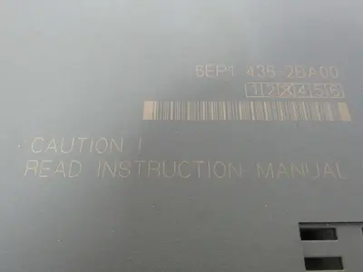 Siemens 6EP1 436-2BA00 SITOP Power Supply 24VDC 20A