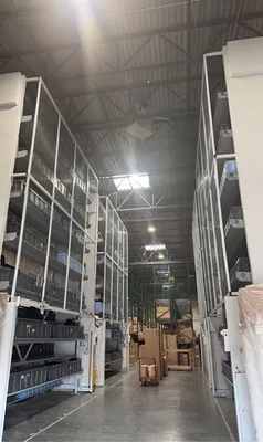 20' Shelving Carousel - Automated Warehouse Vertical Storage Solution