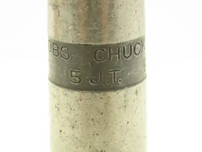 Jacobs 20N Drill Chuck Heavy Duty Ball Bearing 3/8-1" Cap No 4 Morse Shank