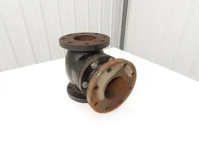 Siemens Powers #125 Plug Valve 4" Flanged