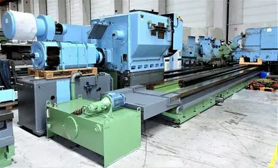 Used WALDRICH SIEGEN DH 1600/35 X 12000 Roll Lathes Georgia US | Shub Machinery #81494