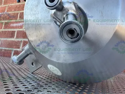 Used STAINLESS FABRICATION 7 L STAINLESS STEEL JACKETED REACTOR 45 FV/PSI W/ STIRRER Jacketed Tanks | Equipment Lab #486602
