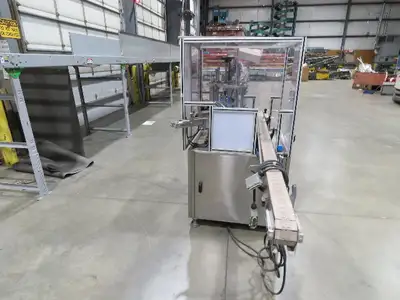 Jet Pack Machines Indexing Feed Table Bottle Conveyor