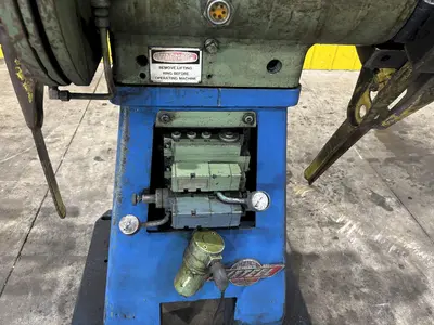 2,000 LBS X 12" LITTELL MODEL #20-12 DOUBLE END PULL OFF UNCOILER COIL REEL: STOCK #23709