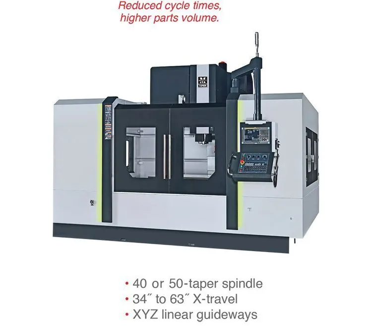 MIGHTY VIPER LRZ 800-1685 Vertical Mills | New Vision Machine Tools, LLC