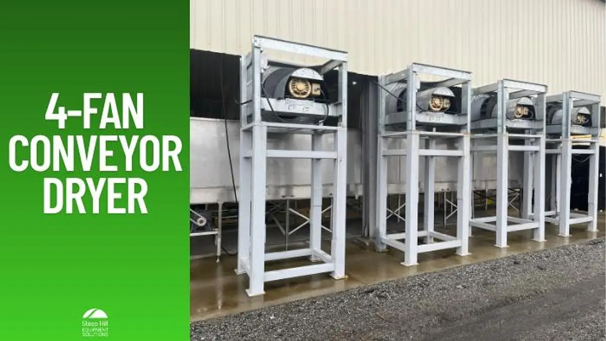 4-Fan Conveyor Dryer