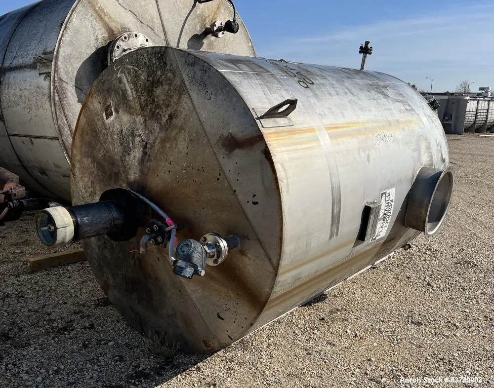 1,500 gallon capacity, Industrial Storage Tank. Manufactured by Bendel.