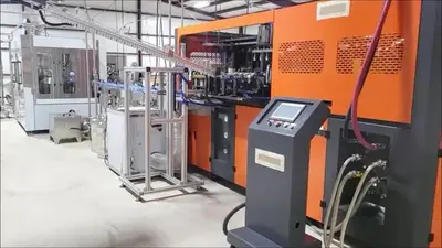 Filling Line, Bottles, Blow Molder, Filler/Rinser/Capper, Wrapper #A744851