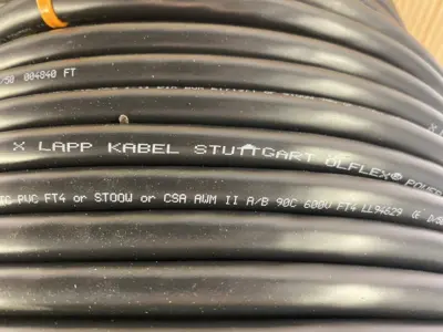 New | in-Stock Lapp 442 Feet- OLFLEX POWER MULTI 5G18AWG 442.0 FT 5C 18 AWG Black Misc Electrical & Power Parts Michigan US | Maverick Industrial Sales #1400704