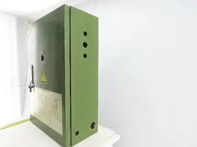 20-3-3/4x215-3/4x6-3/4" Hinged Door Electrical Enclosure W/Back Plate Keyed Lock