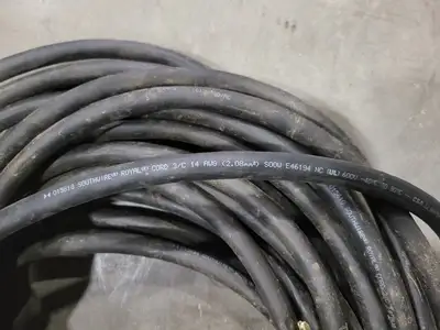 120 ft SOOW Power Extension Cord 14/3 AWG 15A 125V
