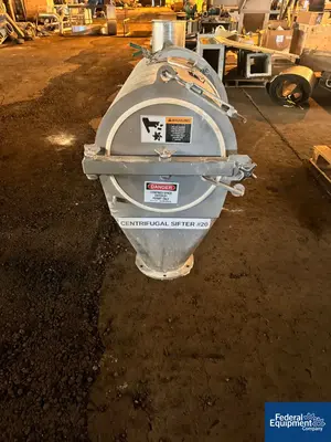 USED SWECO CS8S Sweco centrifugal Sifter, S/S
