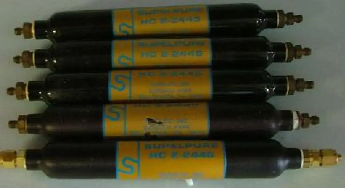 QTY. 5. SUPELPURE HC 2-2445 SCRUBBERS....