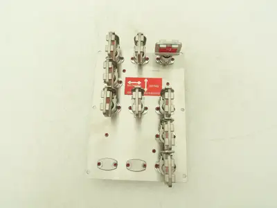 Allen Bradley 440T-MKEXE22ECFCFCFCFCFCFCFCFC 9 Key Interlock Exchange Switch